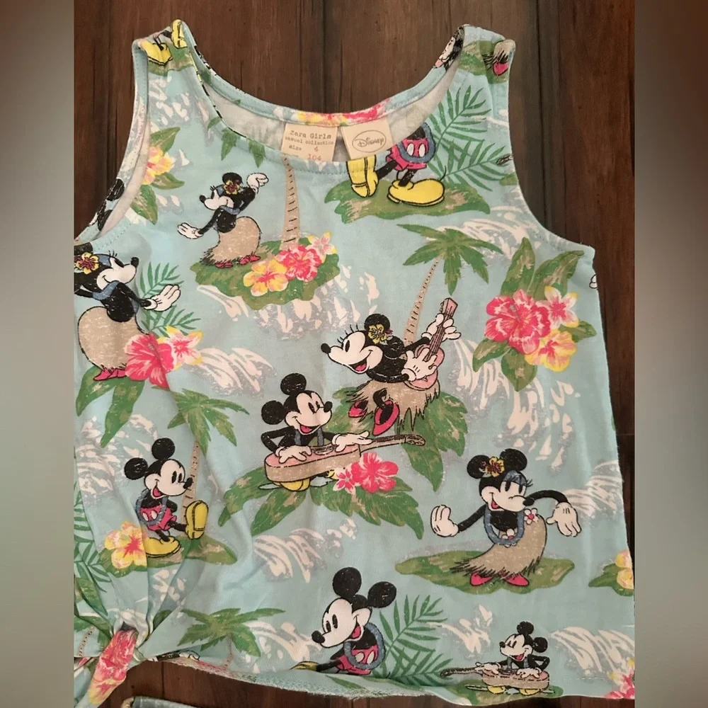 ZARA DISNEY ALOHA 2 PIECE SET